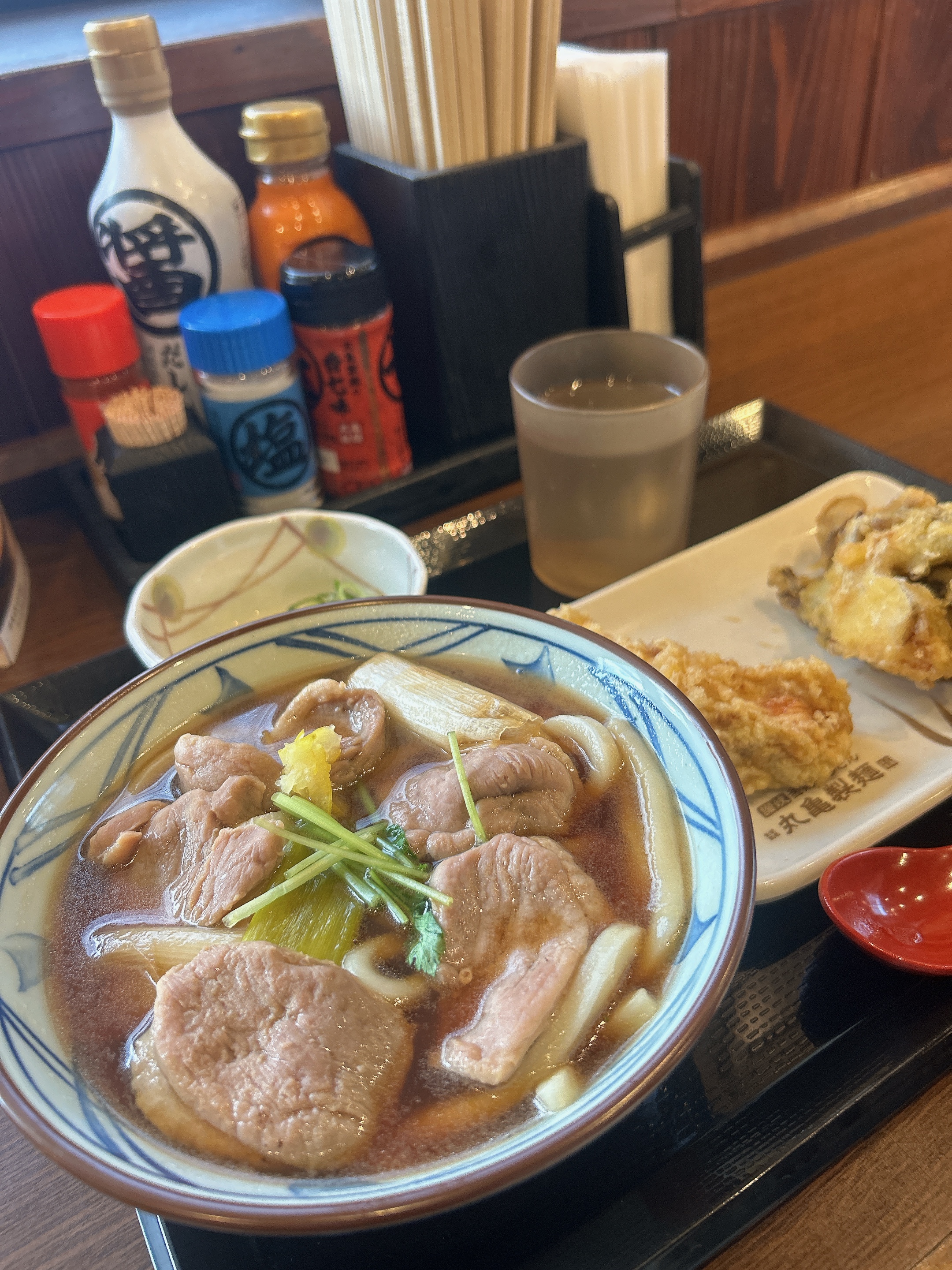 年末も営業してる丸亀製麺えらい